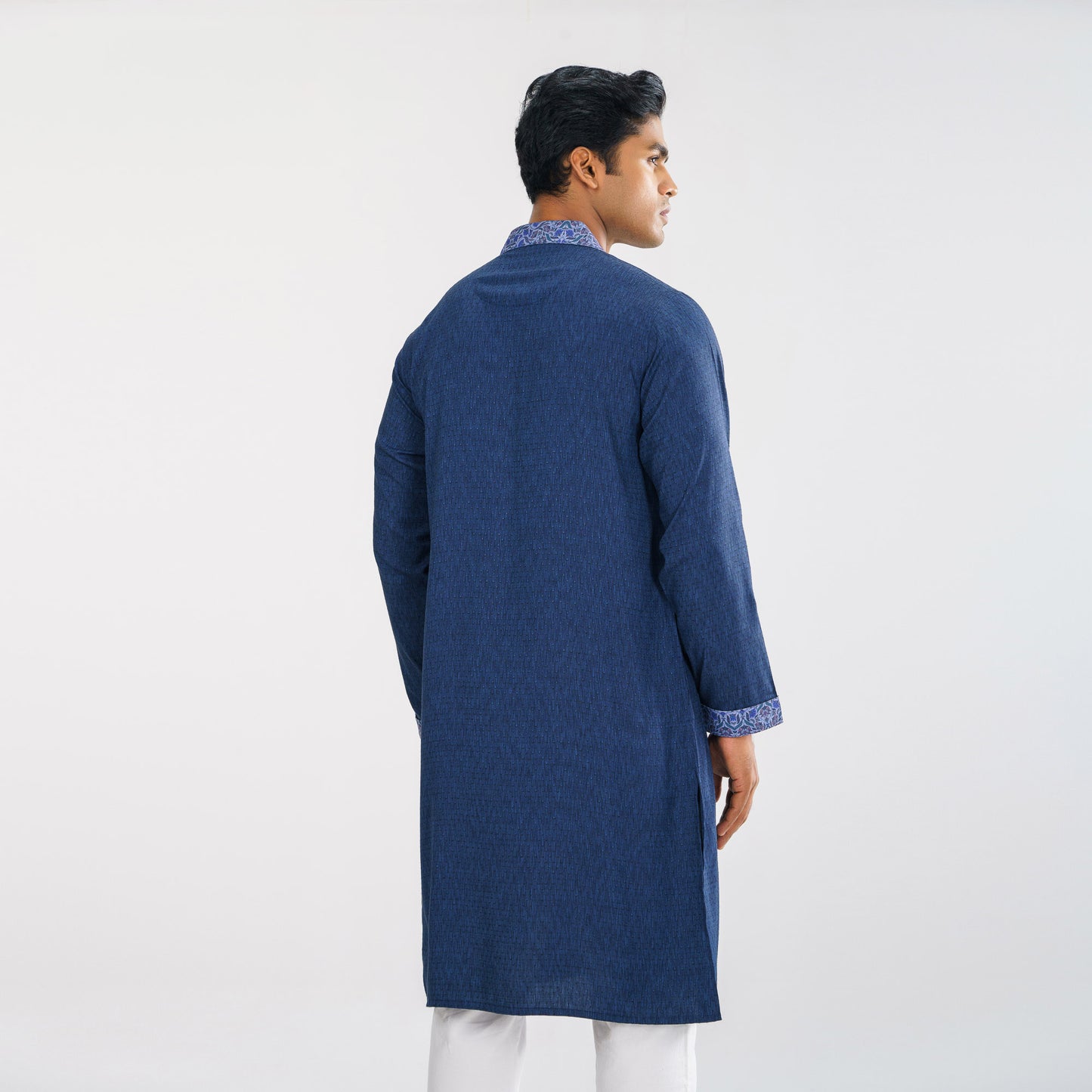 Mens Navy Basic Panjabi