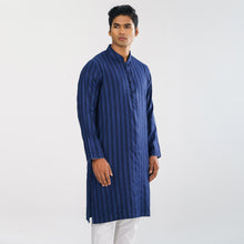 Load image into Gallery viewer, Men&#39;s Navy Basic Panjabi
