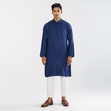 Load image into Gallery viewer, Men&#39;s Navy Basic Panjabi
