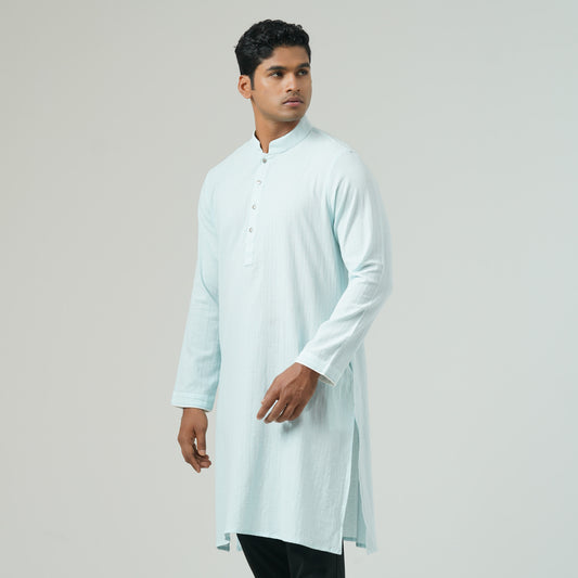 Mens Sky Blue Panjabi