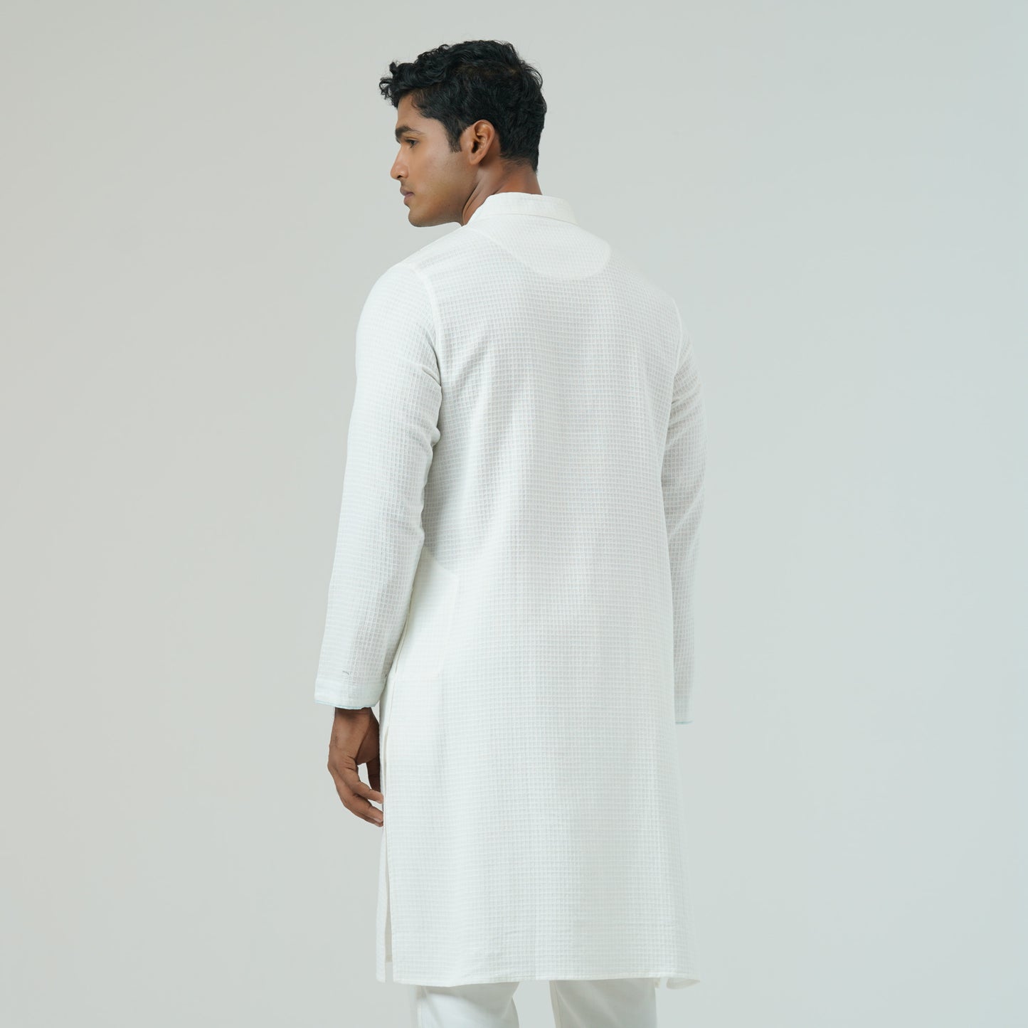 Mens White Panjabi