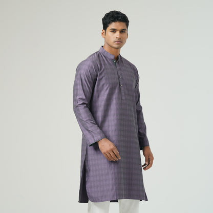 Mens Violet Panjabi