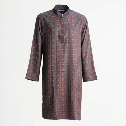 Mens Panjabi-BLACK
