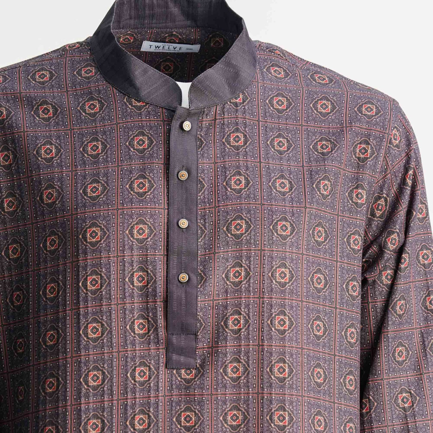 Mens Panjabi-BLACK