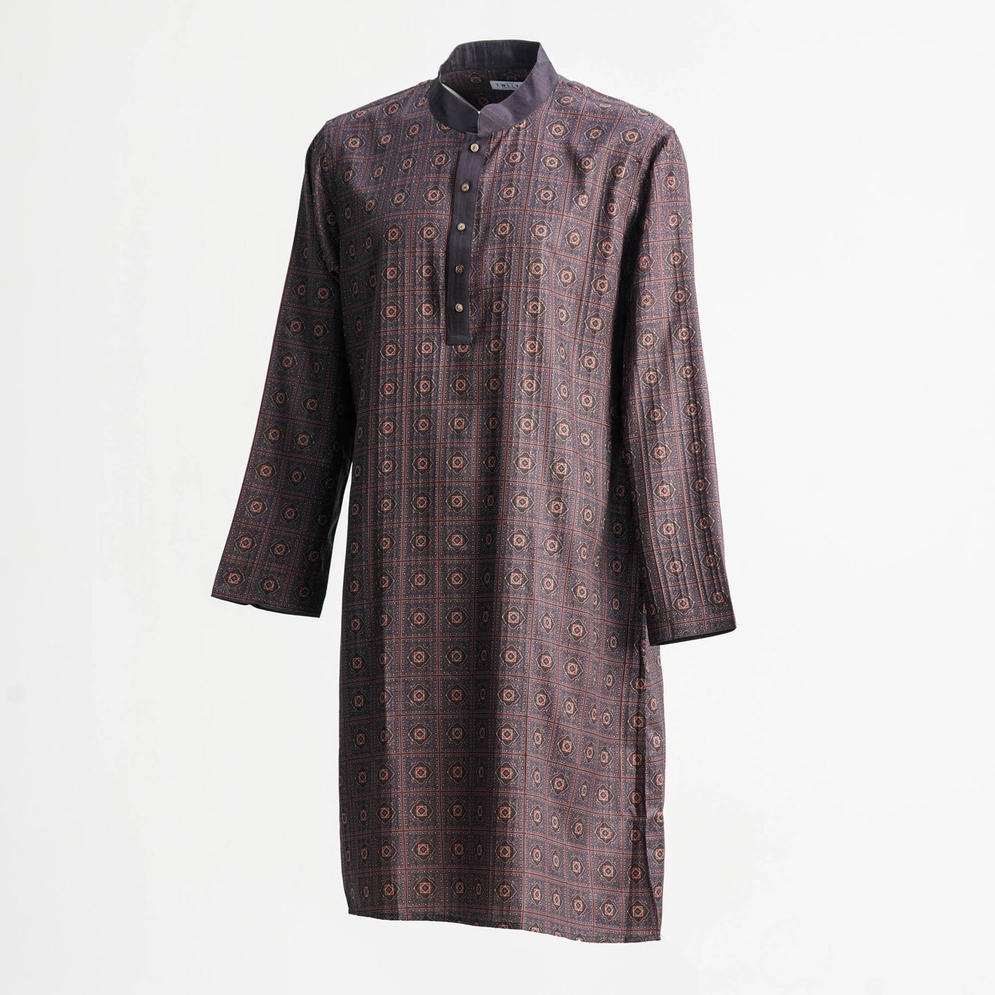 Mens Panjabi-BLACK
