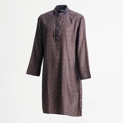 Mens Panjabi-BLACK
