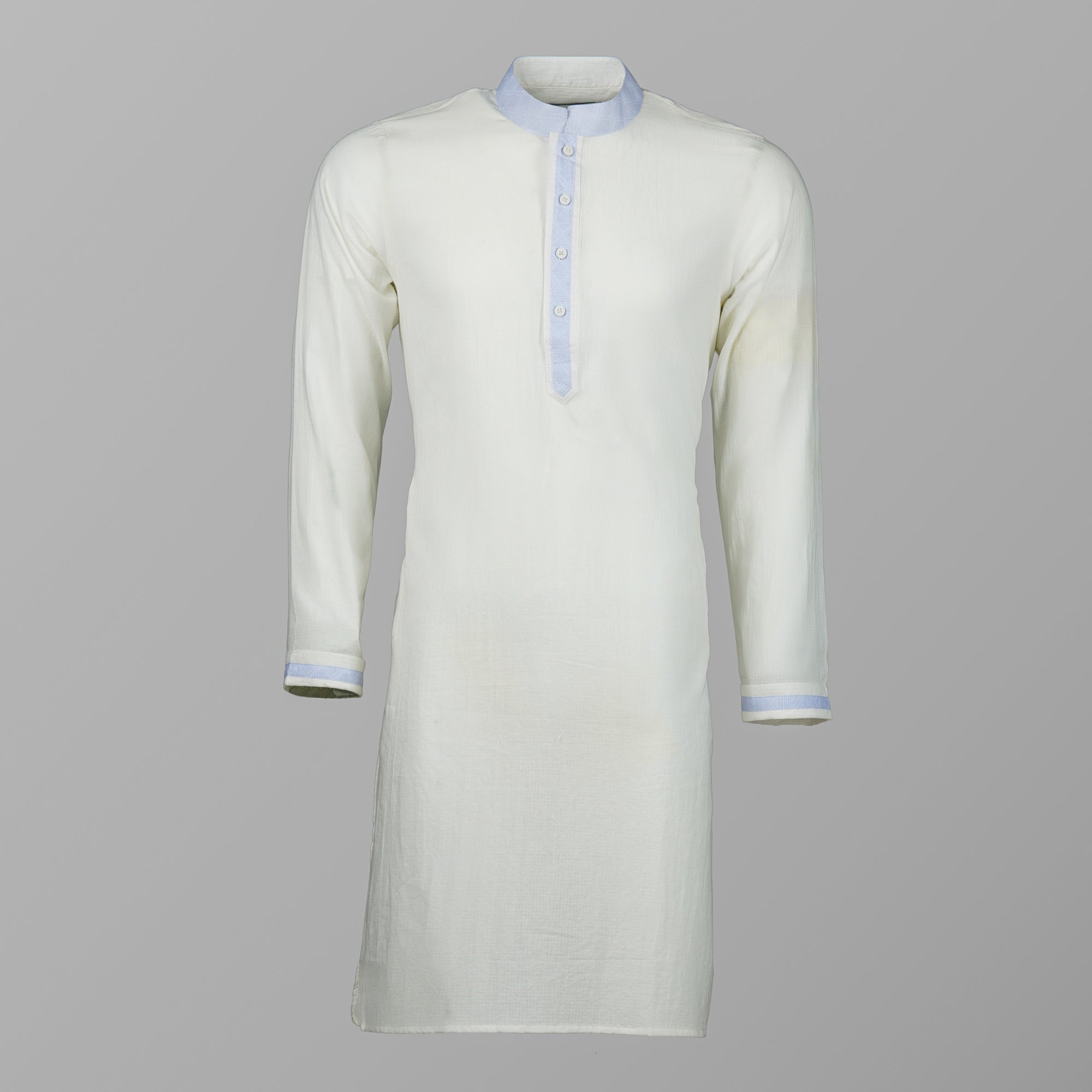 Mens White Panjabi – TwelveBd