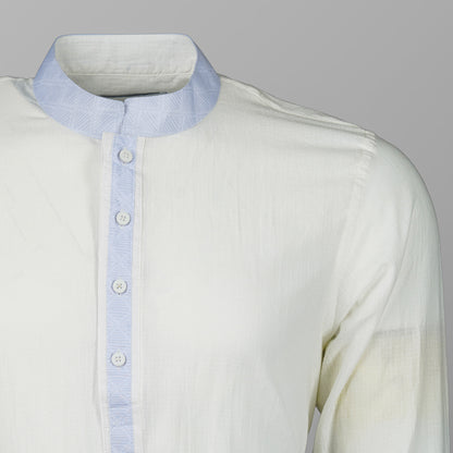 Mens White Panjabi