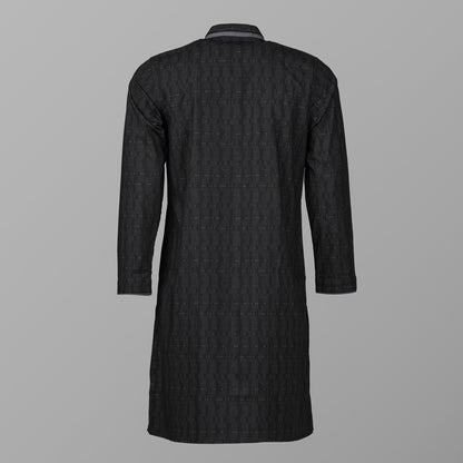 Mens Black Panjabi