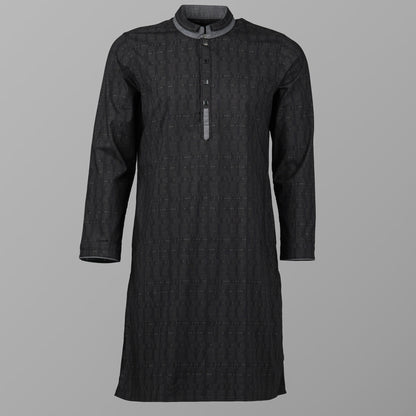 Mens Black Panjabi