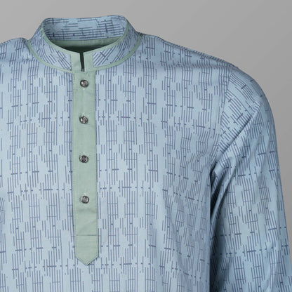 Mens Dark Paste Panjabi