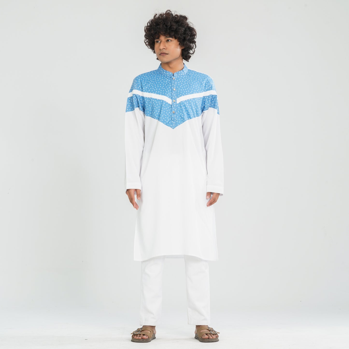 Men's Blended Cotton Panjabi