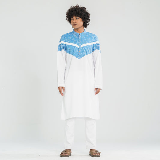 Men's Blended Cotton Panjabi