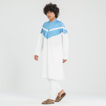 Men's Blended Cotton Panjabi