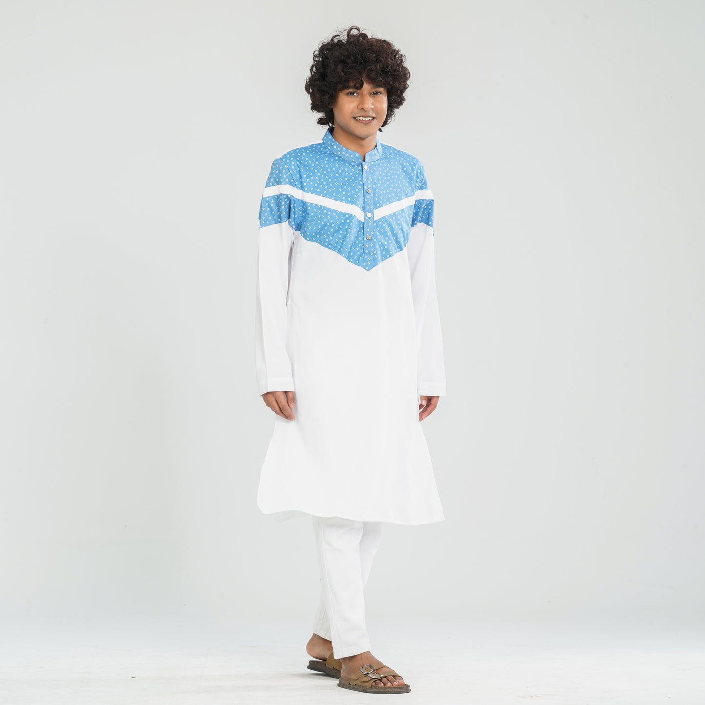 Men's Blended Cotton Panjabi