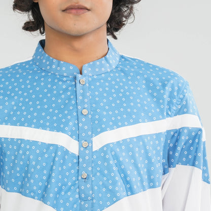 Men's Blended Cotton Panjabi