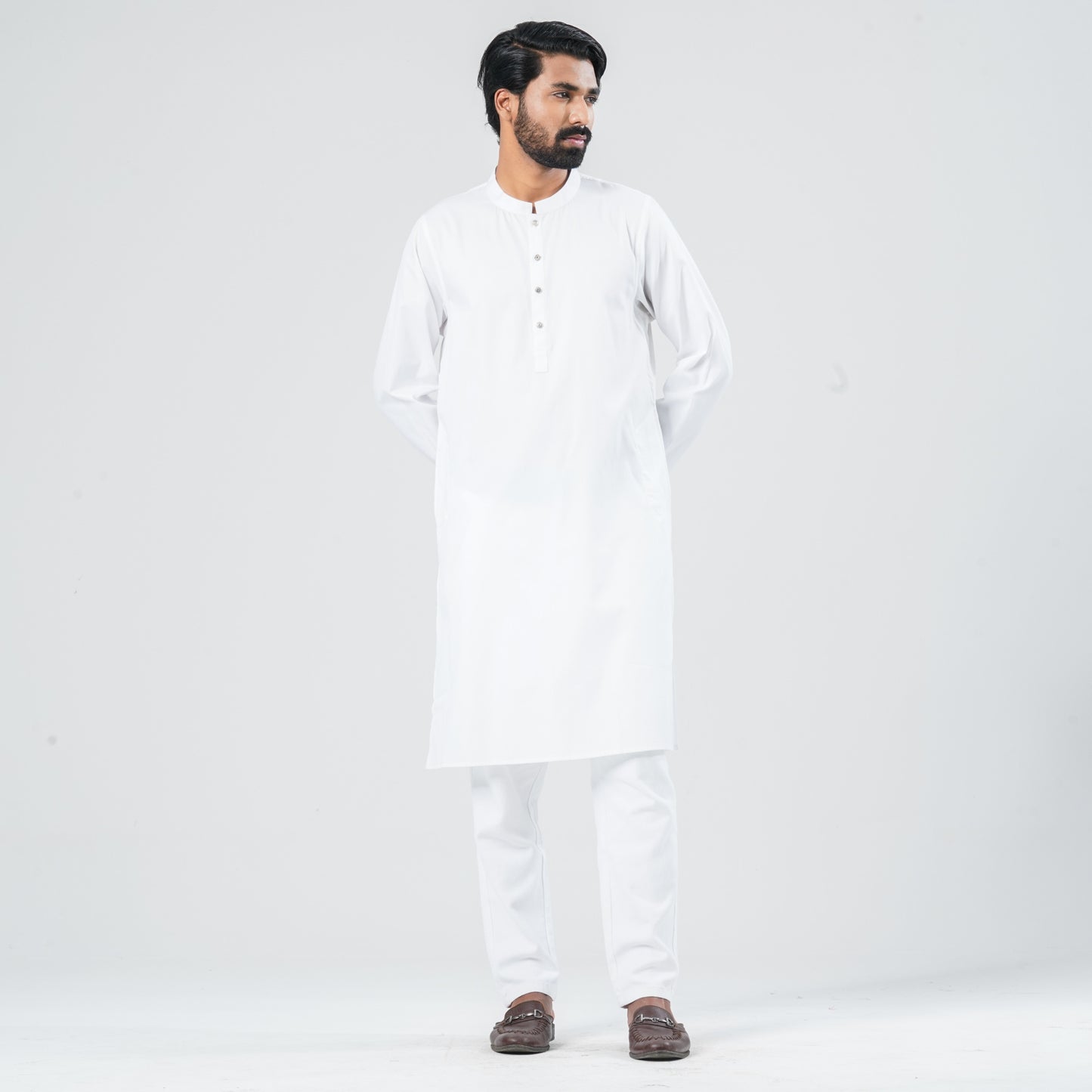 Men's Blended Cotton Panjabi