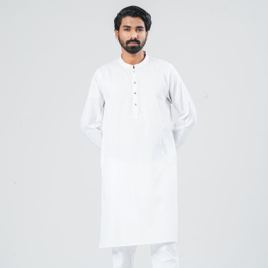 Men's Blended Cotton Panjabi