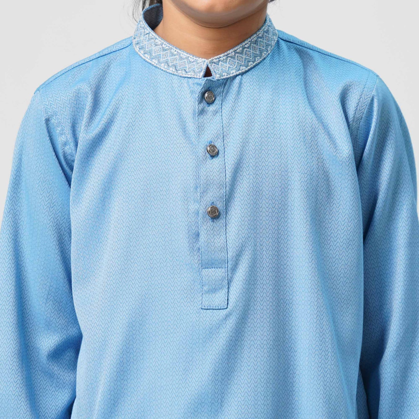 Boys Teal Blue Panjabi