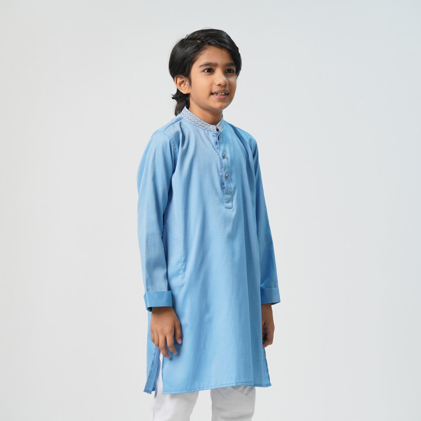 Boys Teal Blue Panjabi