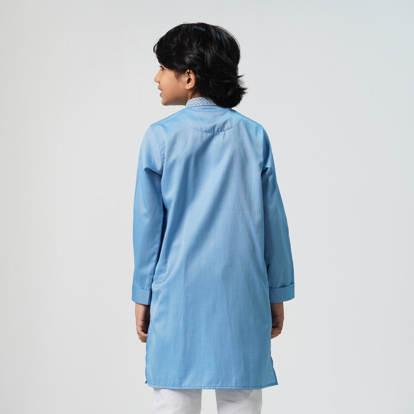 Boys Teal Blue Panjabi