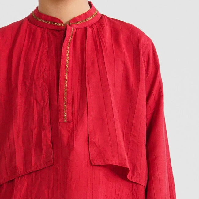 Boy’s Red Panjabi