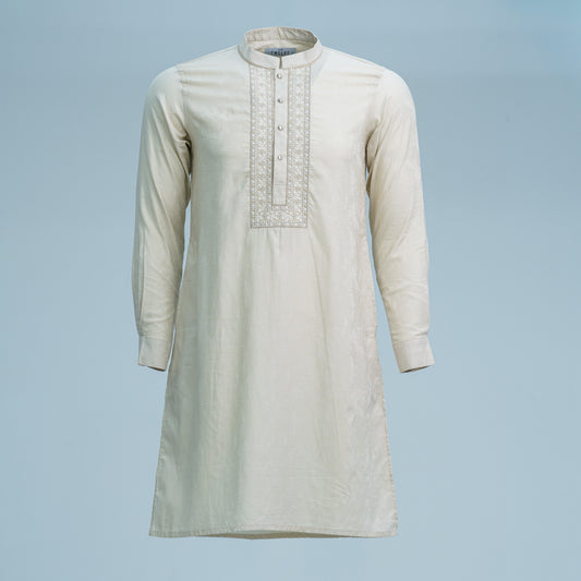 Mens Ivory Panjabi