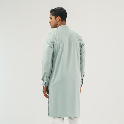 Mens Pastel Embroidered Panjabi