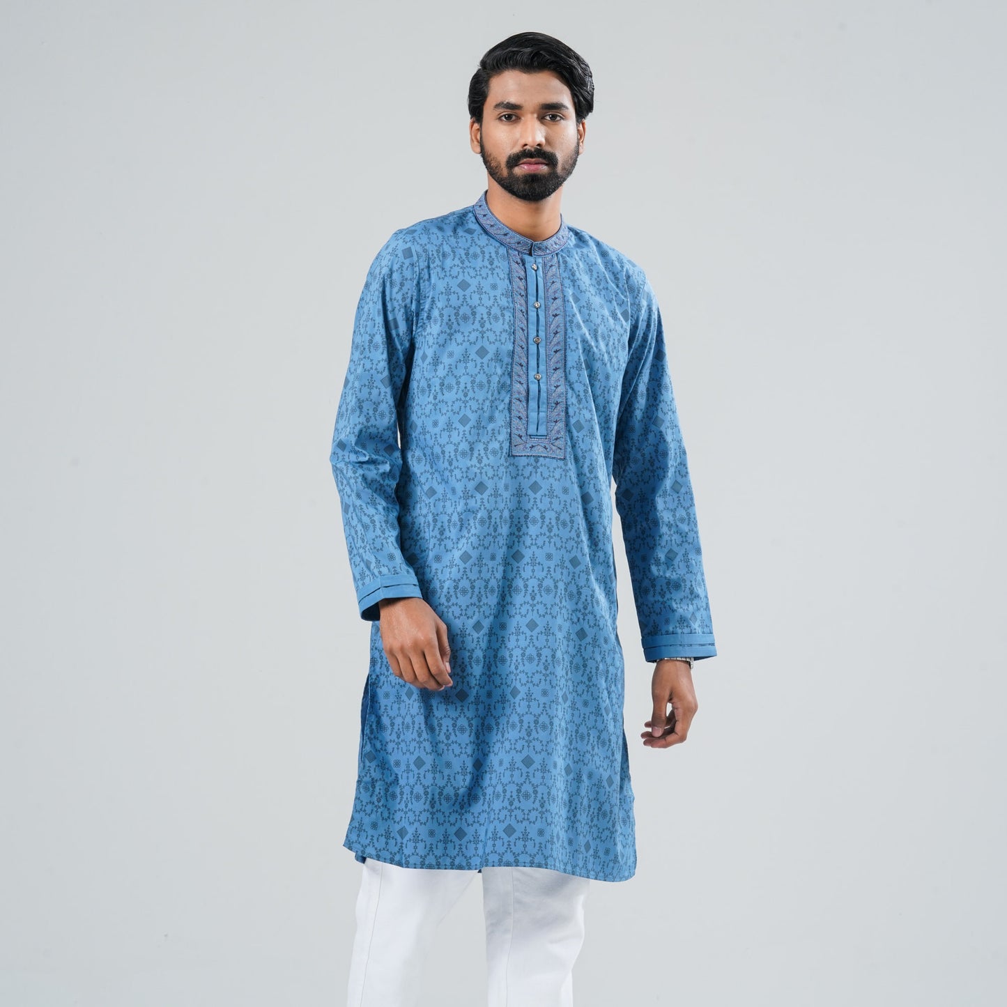 Men’s Blended Cotton Panjabi