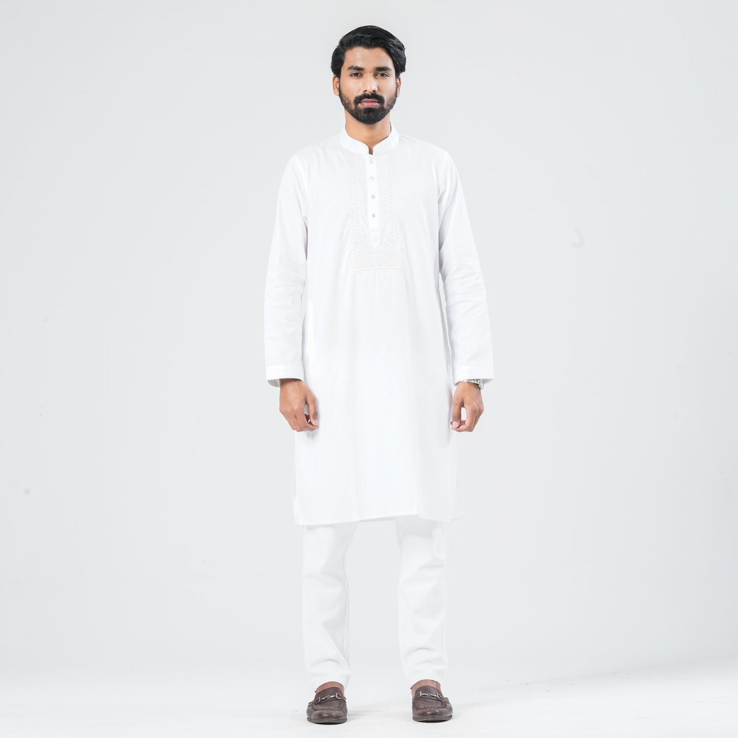 Men's Blended Cotton Panjabi