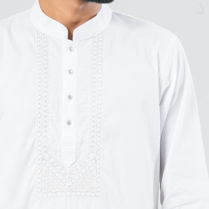 Men's Blended Cotton Panjabi