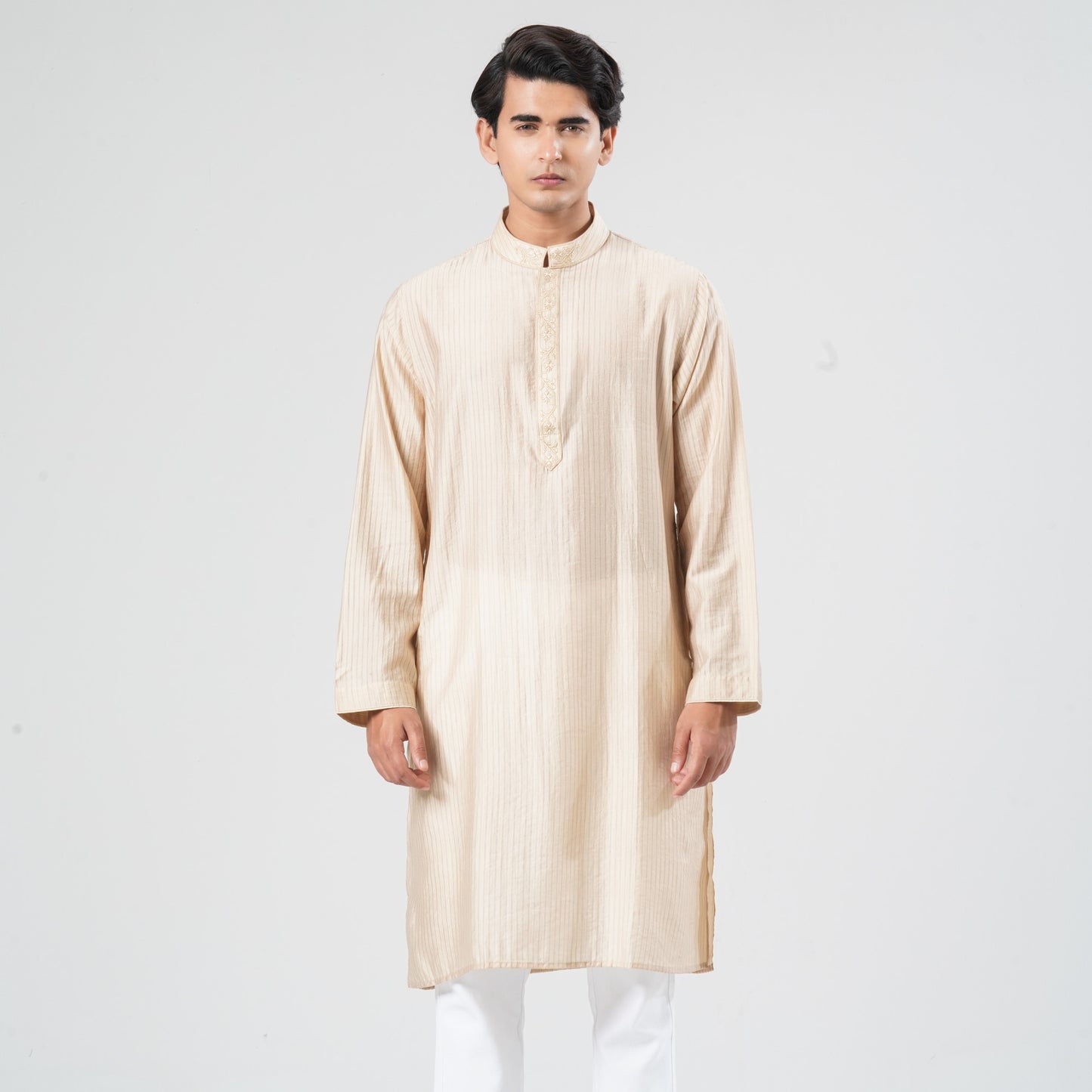 Men's Blended Cotton Panjabi