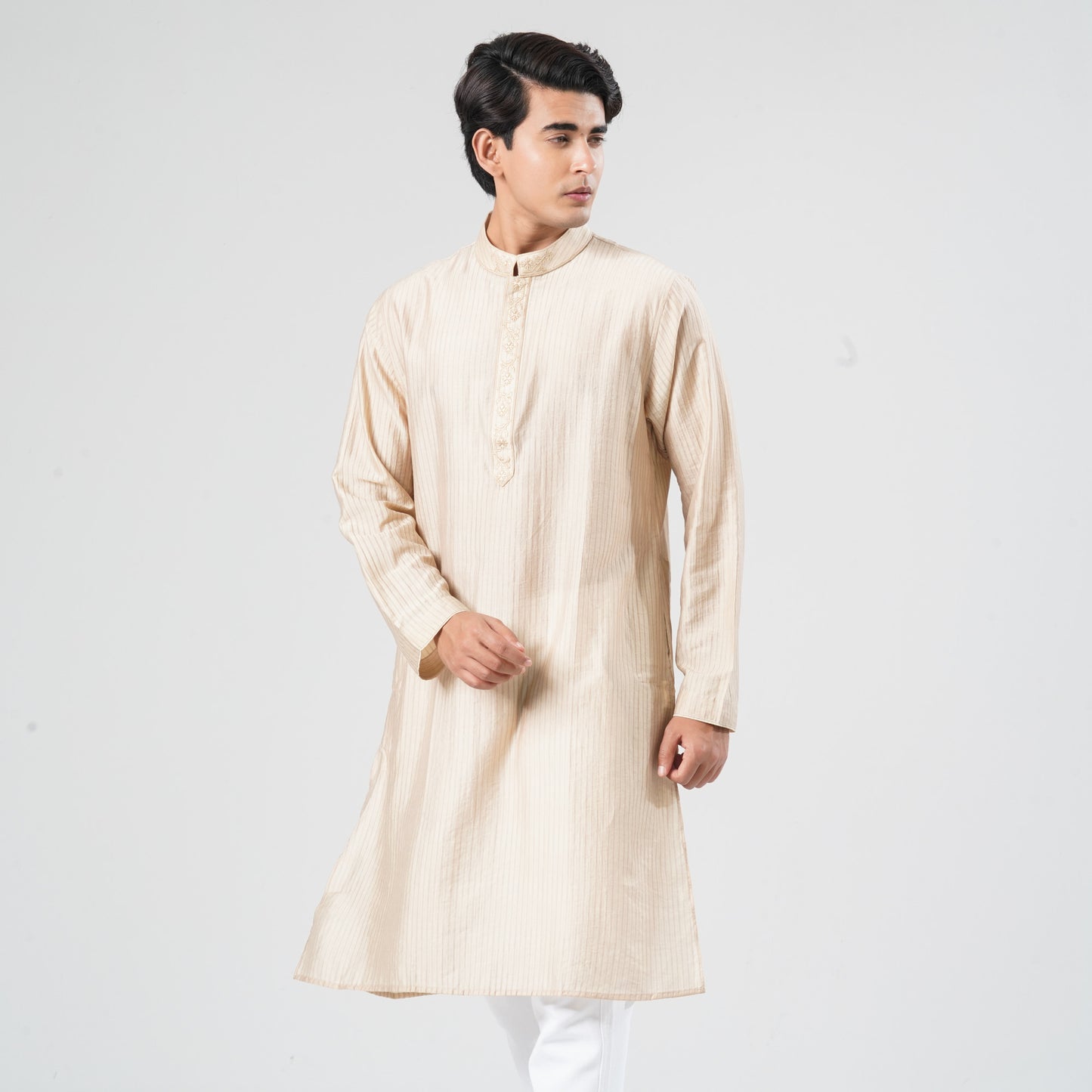 Men's Blended Cotton Panjabi