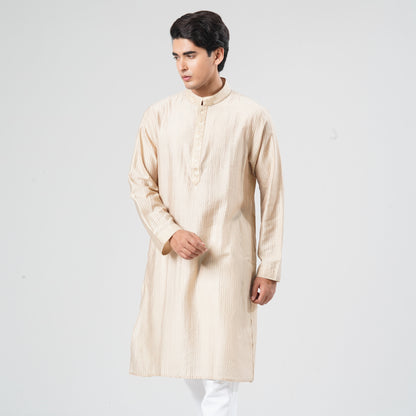 Men's Blended Cotton Panjabi