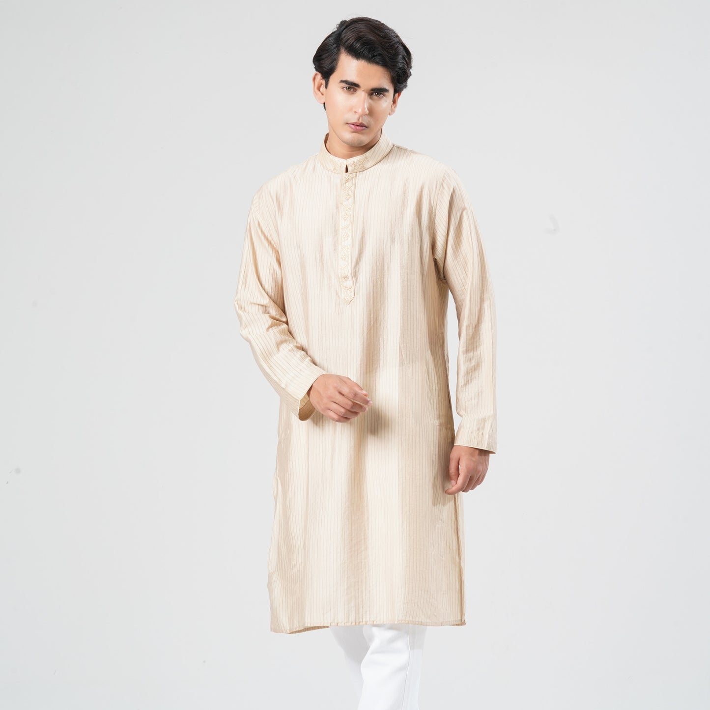 Men's Blended Cotton Panjabi