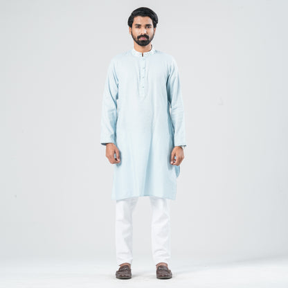 Men's Sky Blended Panjabi