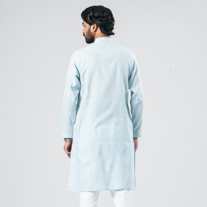 Men's Sky Blended Panjabi