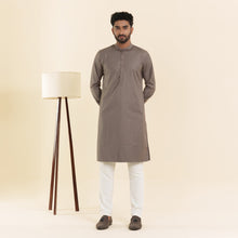Load image into Gallery viewer, Mens Premium Panjabi- Grey
