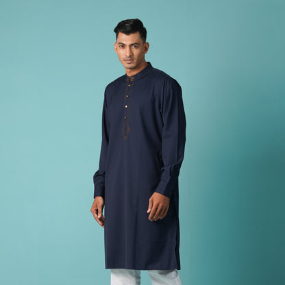 Mens Blue Premium Panjabi