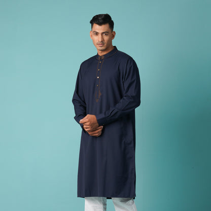 Mens Blue Premium Panjabi