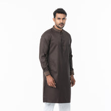 Load image into Gallery viewer, Mens Deep Beige Premium Panjabi
