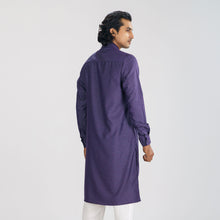 Load image into Gallery viewer, Men&#39;s Violet Premium Panjabi
