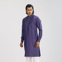 Load image into Gallery viewer, Men&#39;s Violet Premium Panjabi
