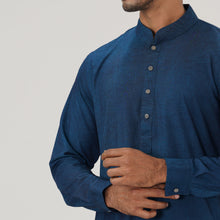 Load image into Gallery viewer, Mens Blue Slim Panjabi
