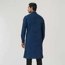 Load image into Gallery viewer, Mens Blue Slim Panjabi
