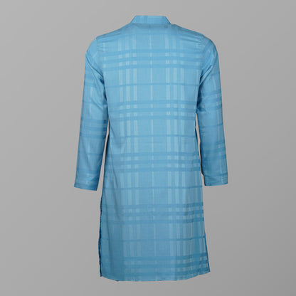 Mens Sky Blue Premium Panjabi