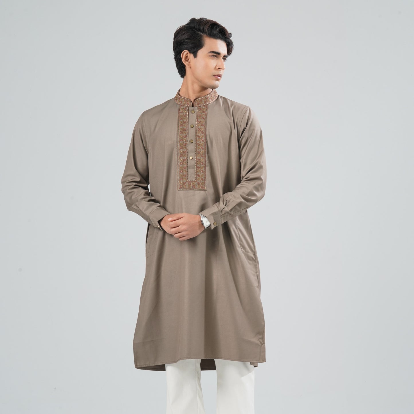 Men's Blended Suiting Panjabi