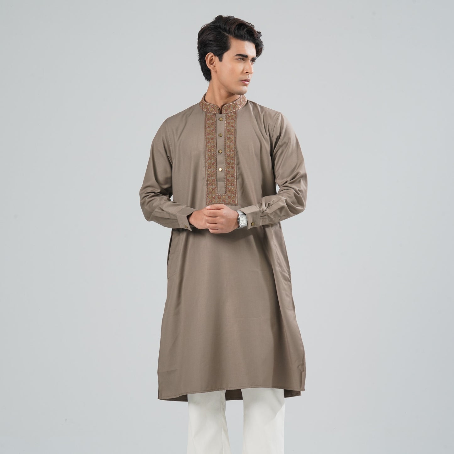 Men's Blended Suiting Panjabi