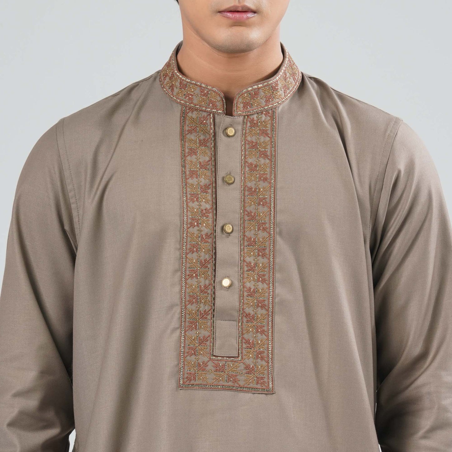 Men's Blended Suiting Panjabi