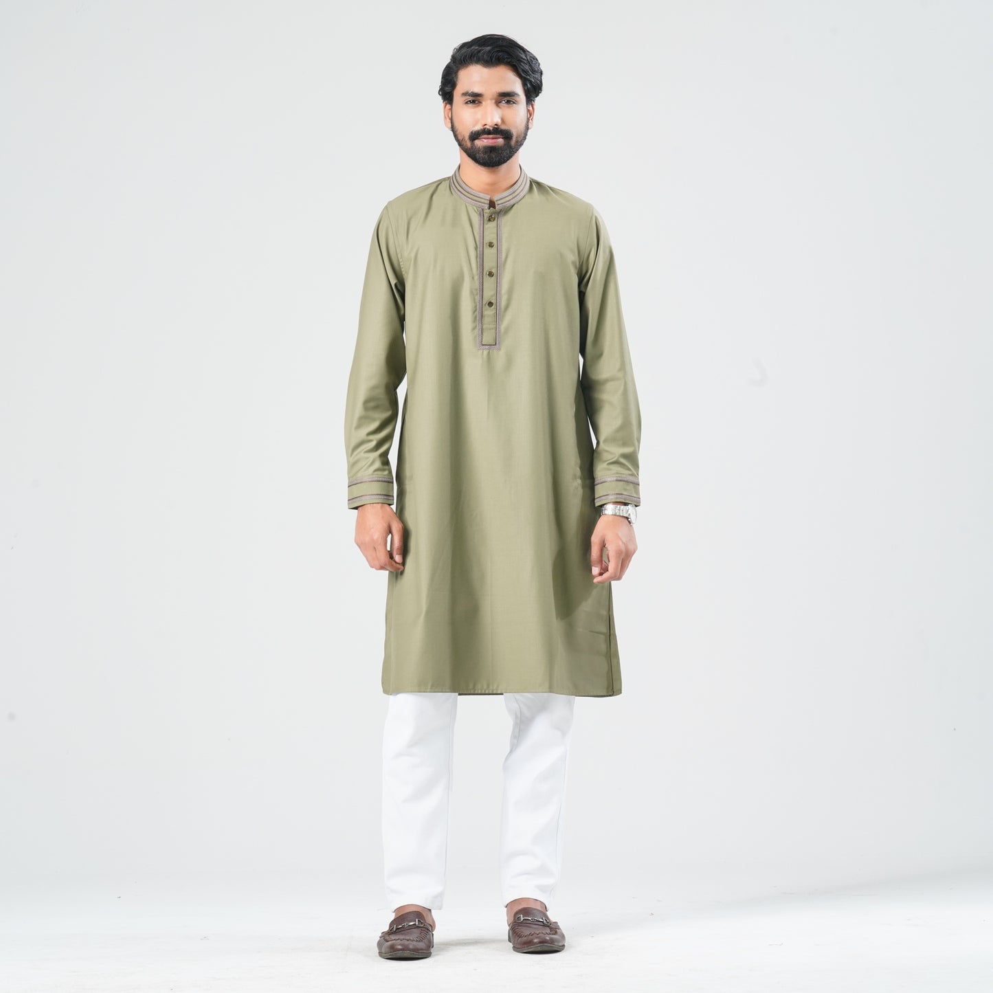 Men’s Blended Suiting Panjabi